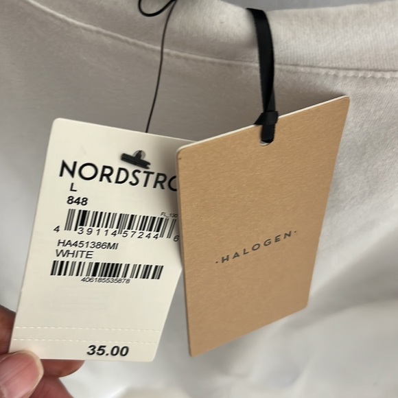 White ruffled shirt. NWT.  Offers welcome. - Picture 3 of 3